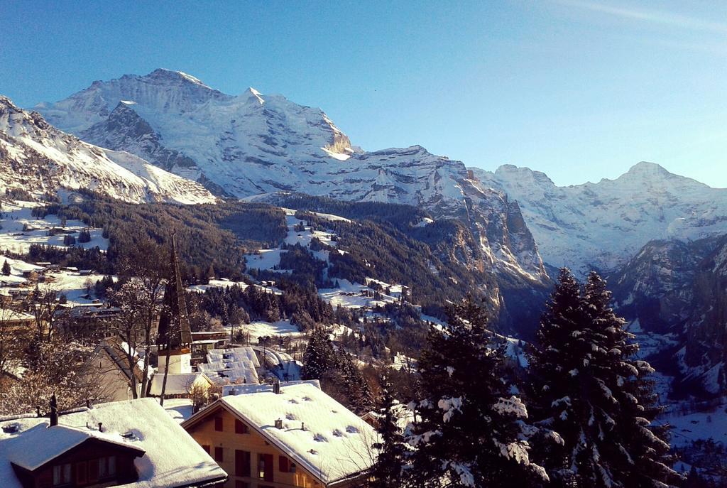 Chalet Miravalle Villa Wengen Kültér fotó